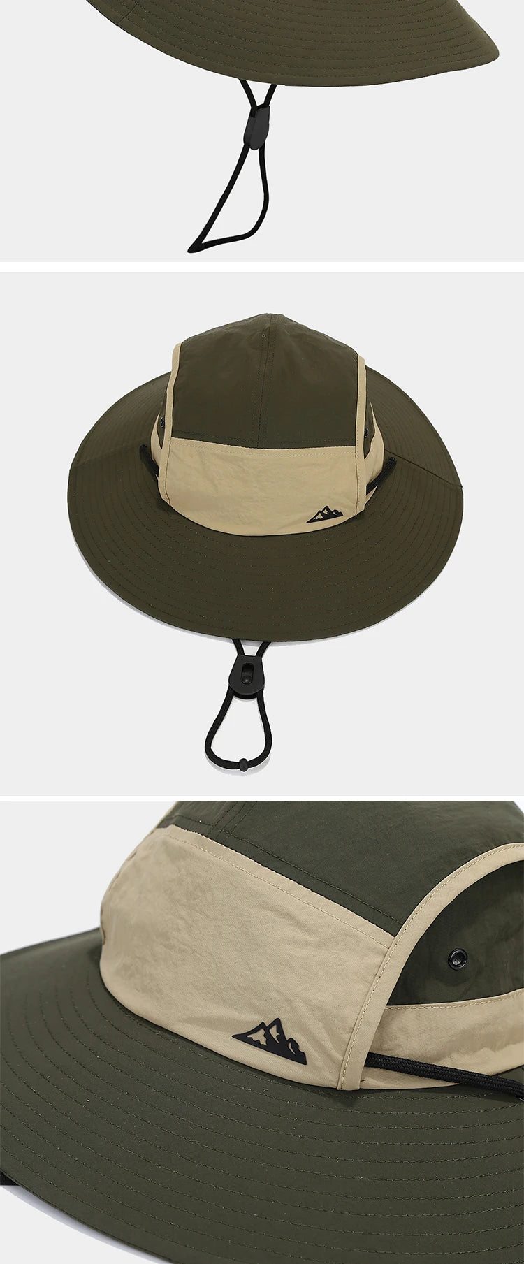 Summer Outdoor Sun Protection Hat for Women Men Hiking Fishing Sunscreen Visor Cap Large Brim Shawl Quick Drying Fisherman Hat