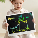 Tablet de Escrita e Desenho LCD (16/13/11 Polegadas) – Brinquedo Educativo para Meninos e Meninas de 3 a 8 Anos