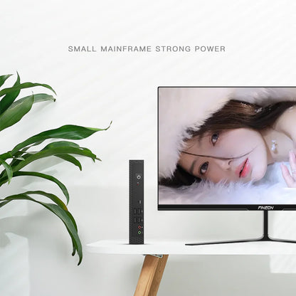 TexHoo Mini PC Computer Intel Core i7 i5 Processador ITX Windows 10 Pro Thin Client Industry COM SSD Bluetooth WIFI Brand New