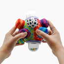Baby Toys 0 12 Months Rotating Rattle Ball Grasping Activity Baby Development Toy Silicone Teether Sensory Toys for Babies Gifts