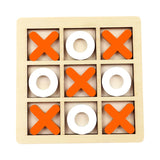 Montessori Play Game Wooden Toy Mini Chess Interaction Puzzle Training Brain Learning Early Educational Toys For Children Kids