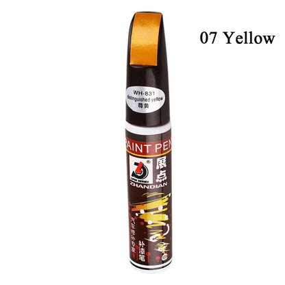 Car Paint Scratches Repair Pen Brush Waterproof Paint Marker Pen Car Tyre Tread Care Automotive Maintain Black White Red Silver