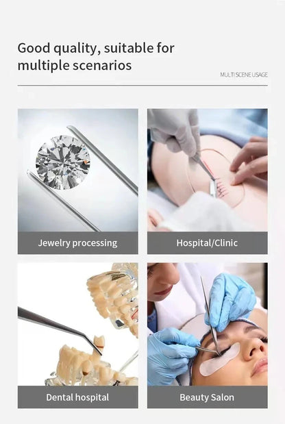 Stainless Multifuctional Steel Elbow Tweezers Aquarium Clip Long Tongs Medical Tweezers Forceps Pet Feeding Tools Non-slip