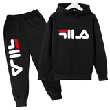 2024 primavera y otoño niños y niñas Casual deportes Top + Pantalones traje de 2 piezas para niñas de 3 a 14 años traje para correr al aire libre