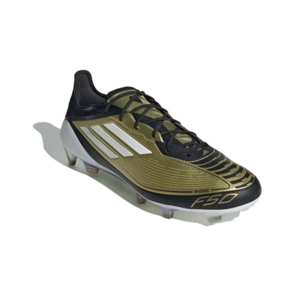 Adidas F50 Elite FG Low-Top Men football boots Cushioning rebound Soccer shoes Light and flexible sneaker Soft and cosy blue