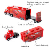 Disney Pixar Cars Toys Racing Lightning McQueen Jackson Storm Mater Sheriff 1:55 Diecast Model Car Toy Children Birthday Gift