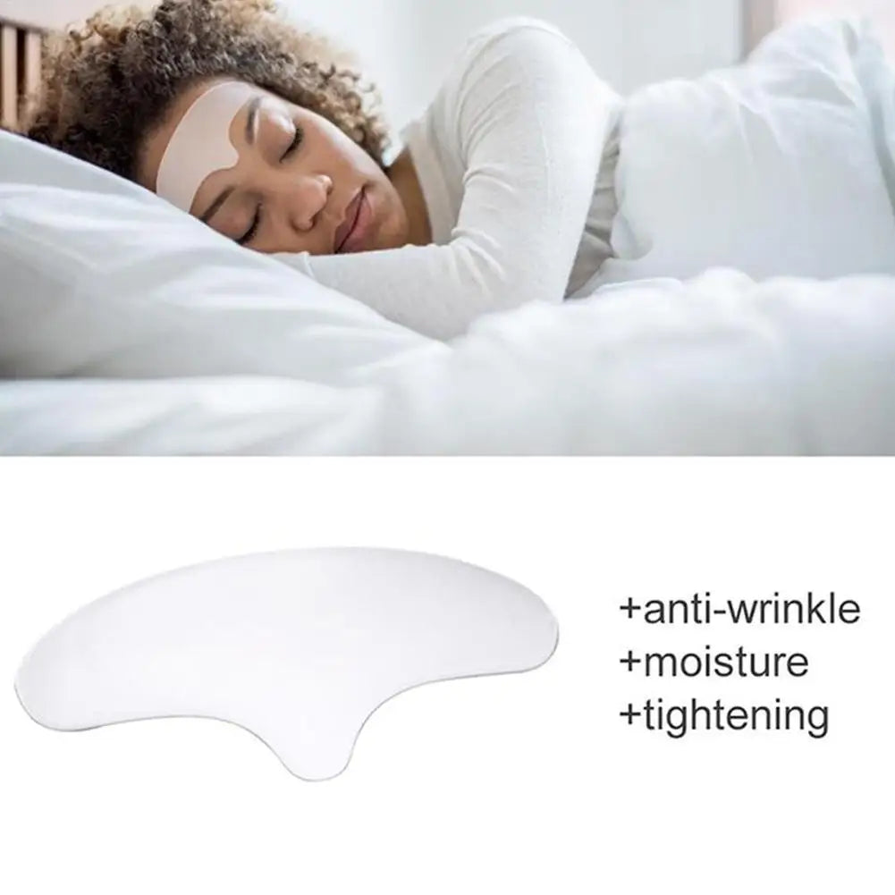 Reusable Anti-aging Silicone Invisible Chest Patch Self Adhesive Anti Wrinkle Facial Skin Lifting Patches Wrinkle Remover Strip