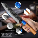 Damascus Chef's Knife Professional 67 Floors Vg-10 Japanese Kitchen Knife Chef's Meat Cleaver Knives For Kitchen  Wooden Handle