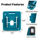 Machine Holder Battery Storage Rack for Dewalt/Makita/Milwaukee 14.4V 18V Li-ion Battery Wall Mount Tool Bracket Fixing