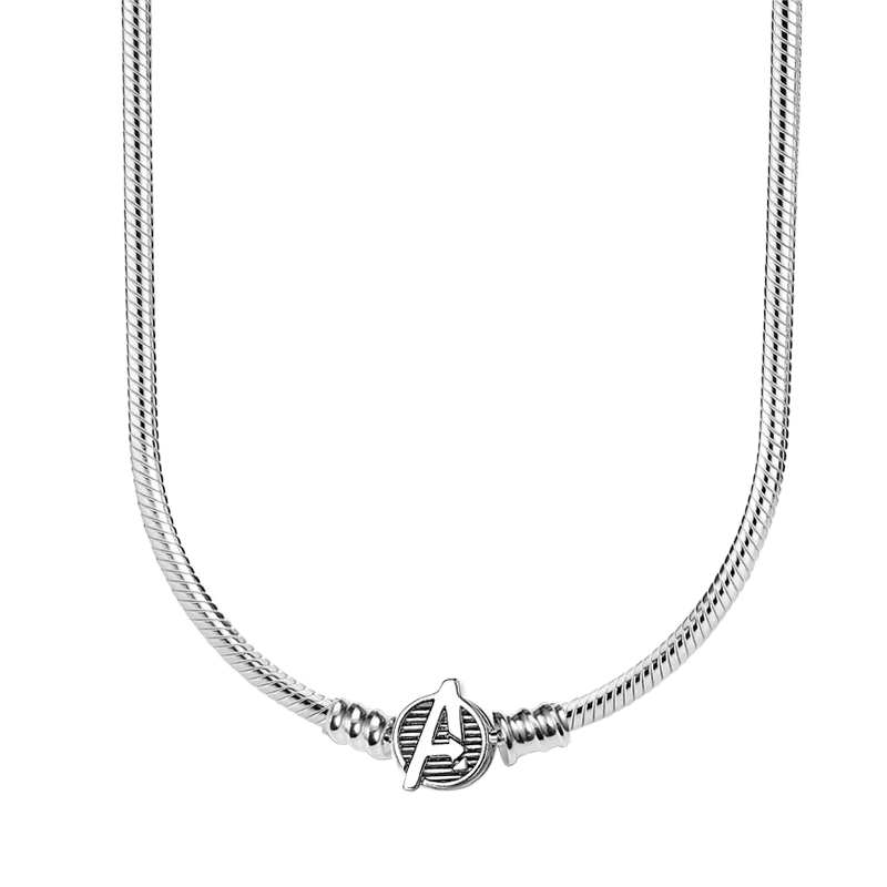 Pulsera de plata de ley 925 para hombre y mujer, adecuada para collares, accesorios elegantes, regalos boutique de alta gama, nuevo 