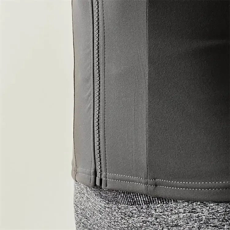 Chaqueta deportiva sexy de manga larga con almohadilla para el pecho, ajustada, para mujer, para yoga, running y fitness, para otoño, zapatillas de entrenamiento Nike Airbag.