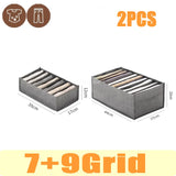 organizer for drawers Clothes Organizer Pants Jeans Storage Box Cabinet Drawer Organizer Underwear Socks T-Shirt Wardrobe Storag