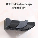 Shelf for Bathroom Dryer Cradle Wall Shelves Hair Dryer Holder Hairdryer Shower Organizer Box Toilet Blower Holder BathroomStuff