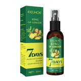 Ginger Hair Growth Serum Sprayer Fast Hair Growth Dense Regrowth Ginger Serum Oil Natural Hair Growth Accelerator For Stronger