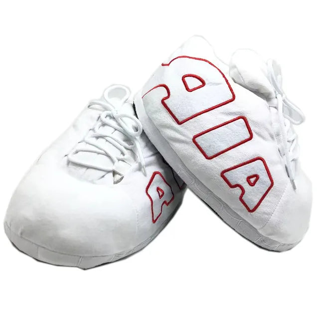 Zapatillas de casa unisex cálidas para hombre y mujer, zapatillas de casa, zapatos de suelo, talla grande, talla única 35-44, invierno 