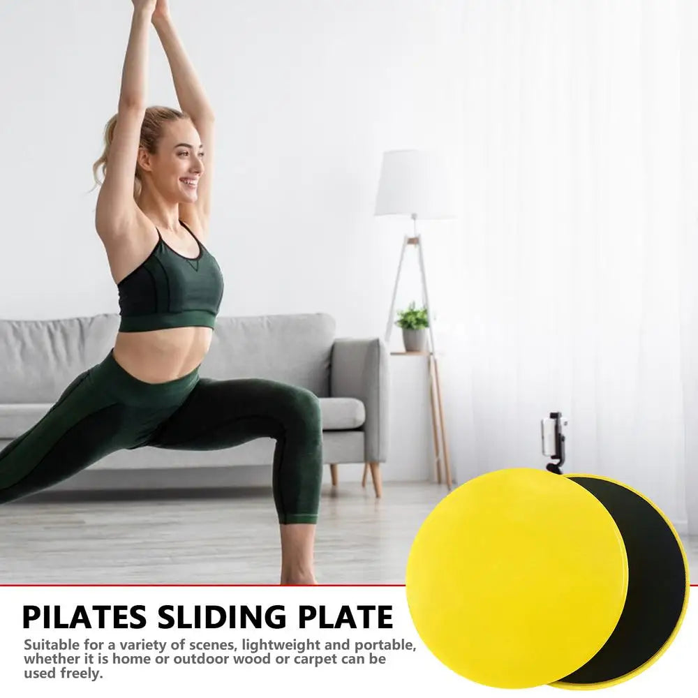 Fitness Core Slider Pilates Exercise Gliding Discs Slider Full-Body Workout Accessories Abdominal Training Yoga Sports Equipment