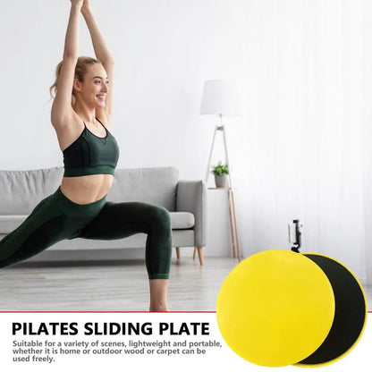 Fitness Core Slider Pilates Exercise Gliding Discs Slider Full-Body Workout Accessories Abdominal Training Yoga Sports Equipment