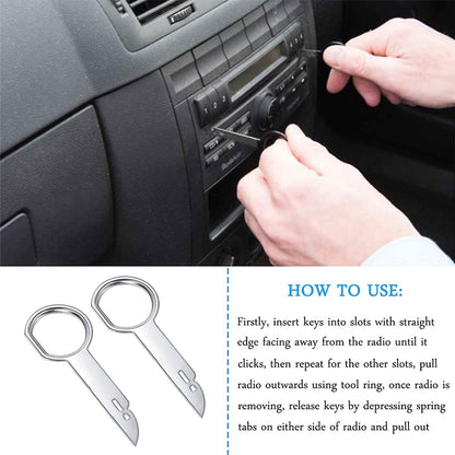 Car Radio Removal Tool Stereo Key Useful Radio Stereo Release Removal Install Tool Car Repair Tool Accessories Removal Tool