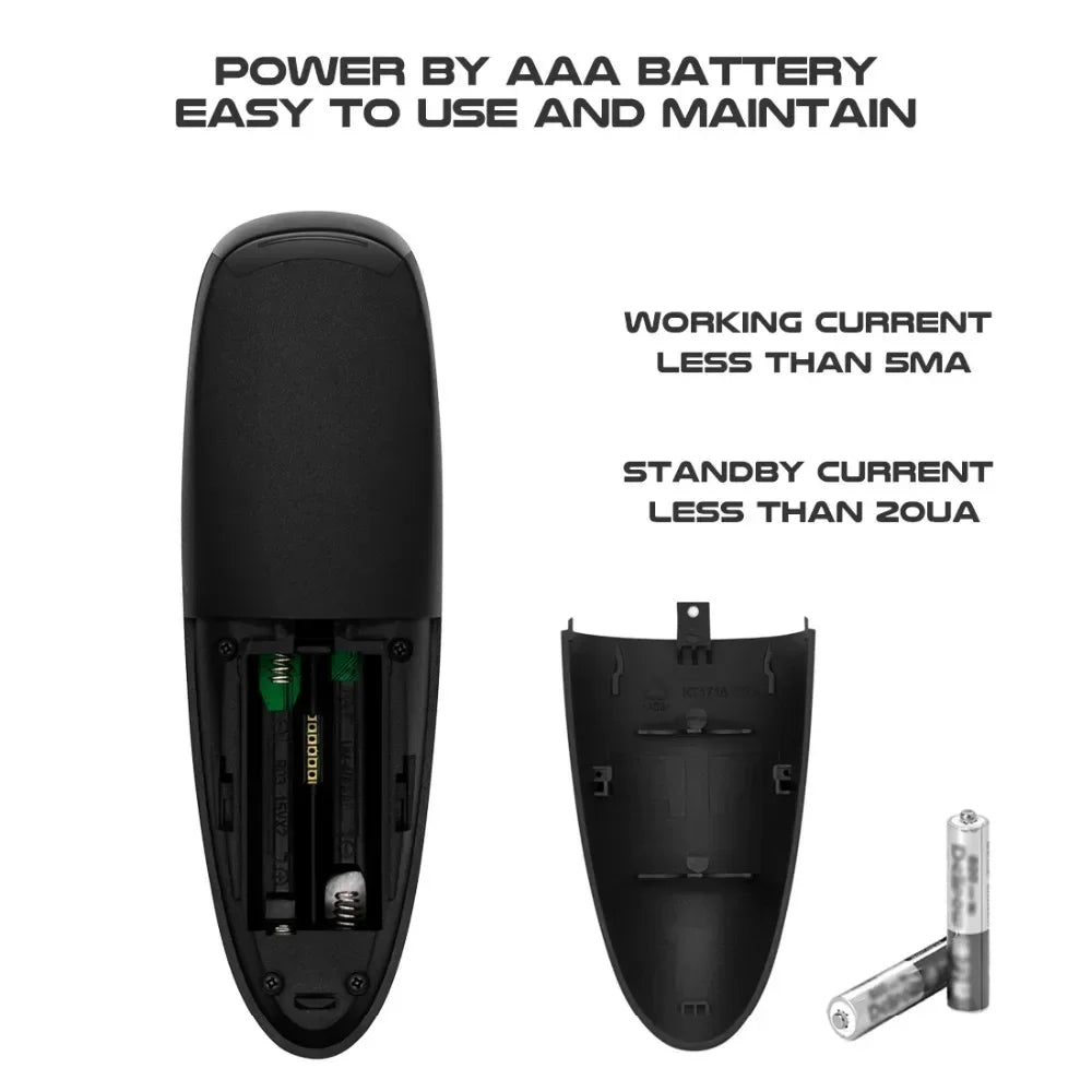 G10S G10SPRO G10BTS G10SPROBT Air Mouse Voice Remote Control 2.4G Wireless Gyroscope IR Learning for Android TV Box PC