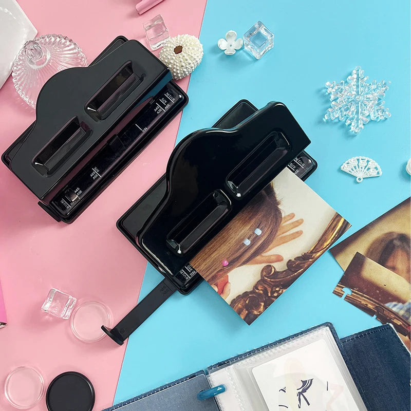 Fromthenon Mushroom Disc Hole Punch 2/4/11 Holes Puncher for A4 B5 A5 Discbound Letter Junior Notebook Planner Stationery