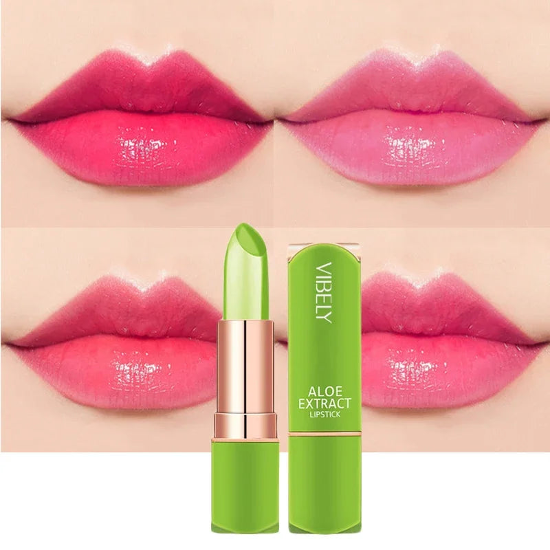 Batons líquidos hidratantes que mudam de cor, óleo labial hidratante natural, brilho labial, maquiagem duradoura, cosméticos de beleza, 10 cores