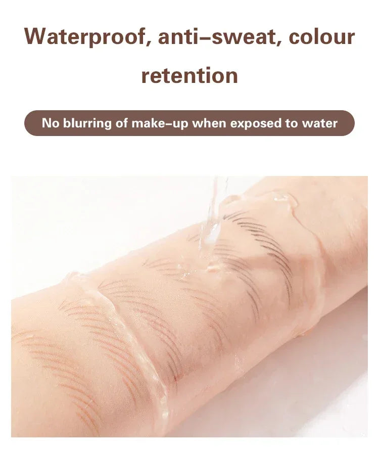 Waterproof Art Tint Makeup Eye Brow Pen 5pcs Professional Microblading Pencil Eyebrow Tattoo Tint Enhancers Cosmetic Wholesale