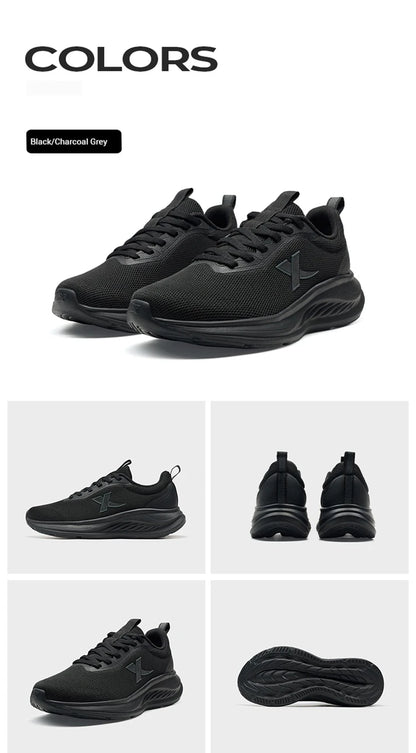 Xtep Running Shoes For Men 2025 Summer Breathable Mesh Shoes Soft-soled Shock Absorbing Lightweight Sports Shoes 875419110053