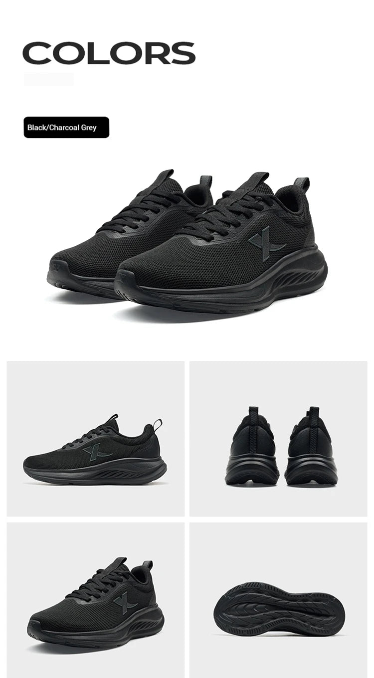 Xtep Running Shoes For Men 2025 Summer Breathable Mesh Shoes Soft-soled Shock Absorbing Lightweight Sports Shoes 875419110053