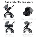 Baby stroller 3 in1,four wheel stroller,2 in 1 baby car,Lightweight strollers,Mutifunction Strollers,baby carriage,Poussette