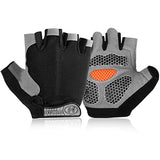 Men Women Gym Gloves Weightlifting Fitness Training Non-Slip Palm Protector Breathable Fingerless Bike Bicycle Cycling Gloves