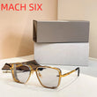 Original Factory DT DTS121 MACH SIX With Brand Box Leisure Retro LIMITED EDITION Driving Anti-Glare Popular Men Women Sunglasses