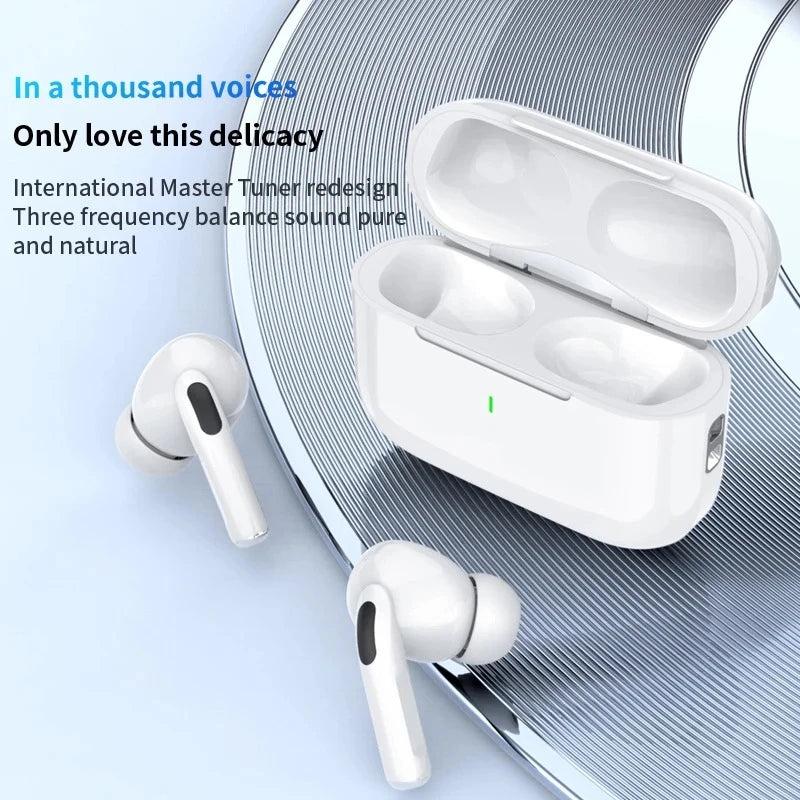 2024 NEW Air Pro True Wireless Bluetooth Earphones Headphones HiFi Sound Low Latency Noise Reduction Earbuds for IPhone Android