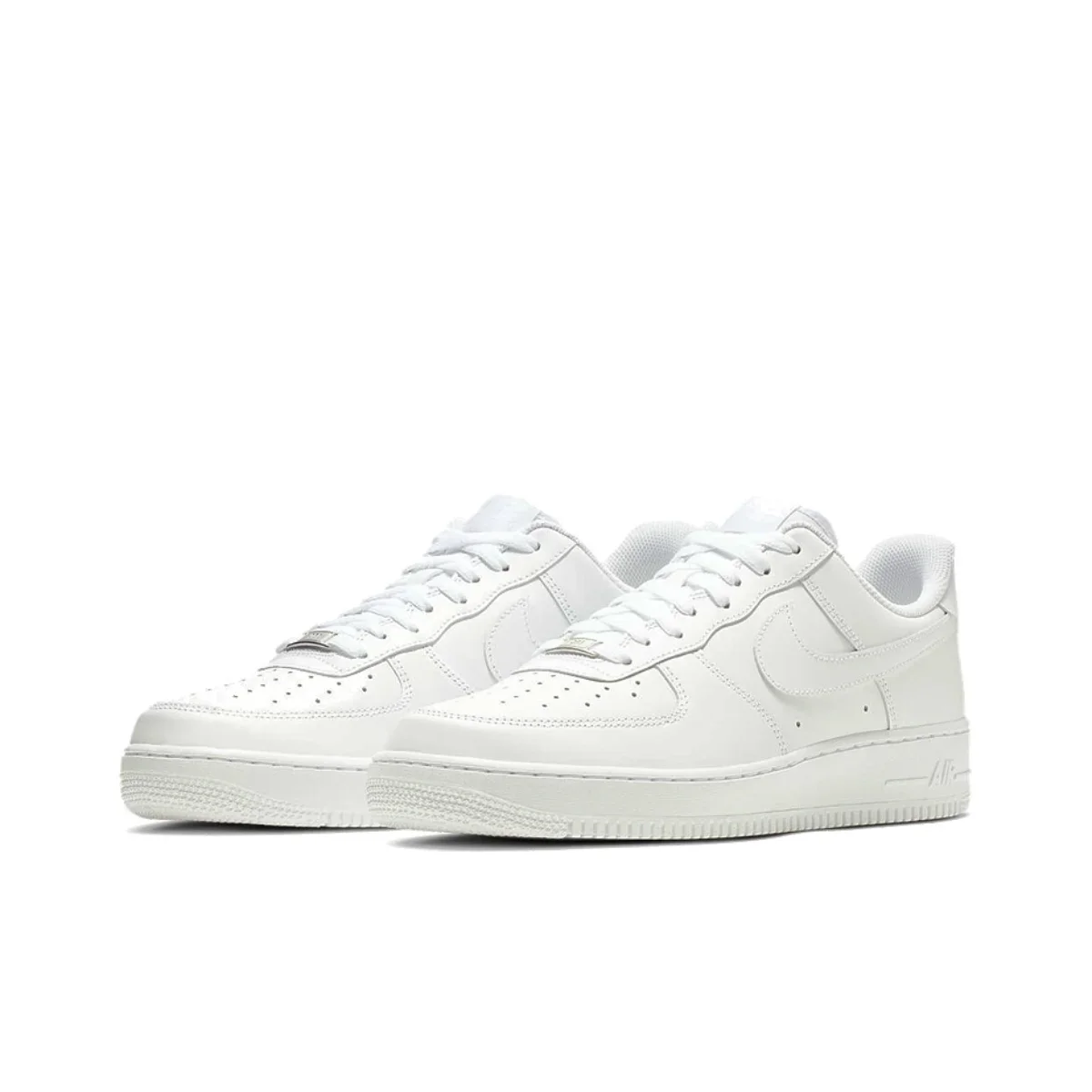 Nike Original White Air Force 1 07 Low Trendy Board Shoes Lightweight Breathable Men's Casual Shoes