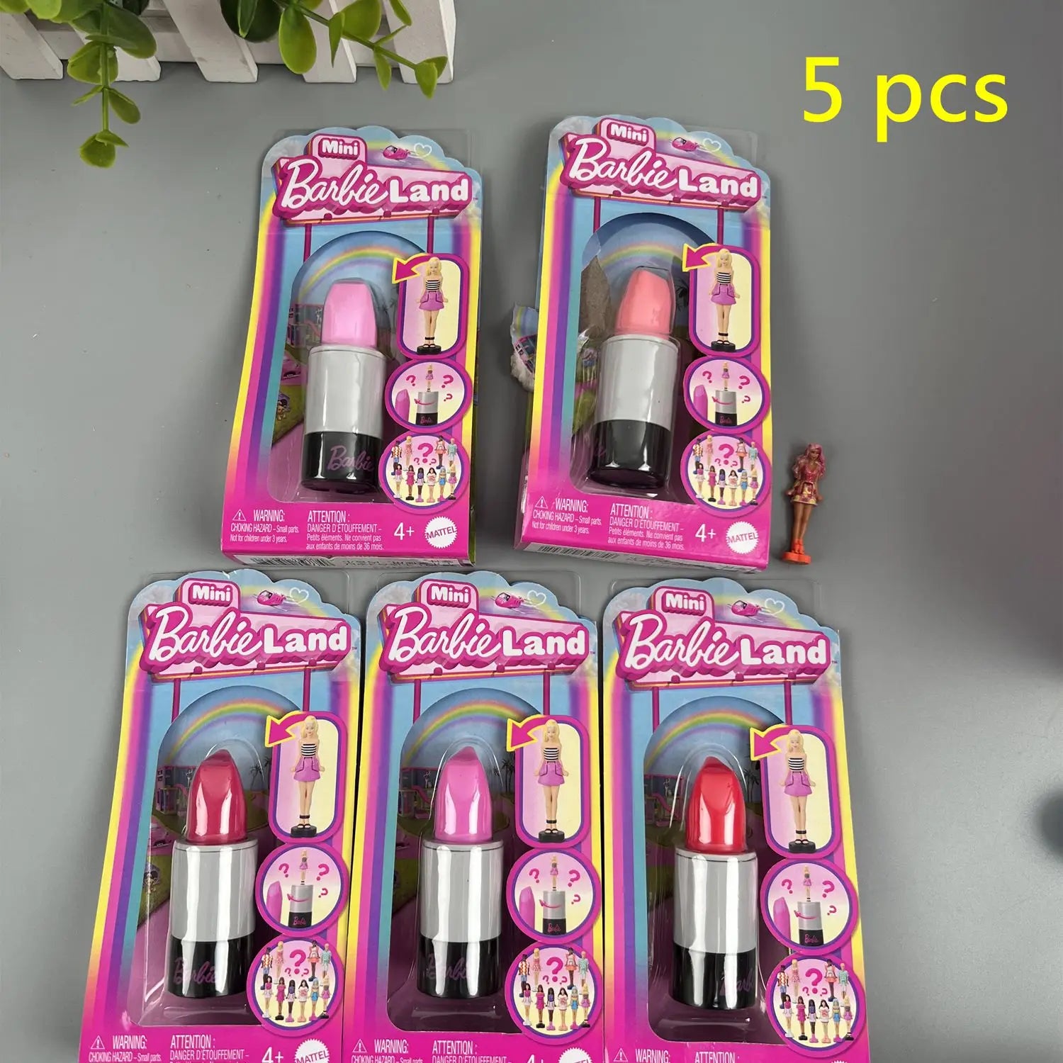 2024 Barbie Doll Miniature Barbieland Lipstick Mystery Surprise Mysterious Box Dolls for Girl Children's Toys Christmas Gift