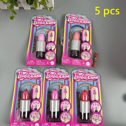 2024 Barbie Doll Miniature Barbieland Lipstick Mystery Surprise Mysterious Box Dolls for Girl Children's Toys Christmas Gift