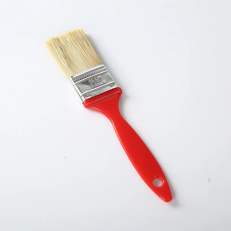 Red paint does not shed dust brush, cleaning brush, paint tools, paint brush