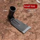 Durable Garden Hoe Household Outdoor Farming Tools Forging Weeding Hoe for Digging Soil Planting Vegetables Flowers