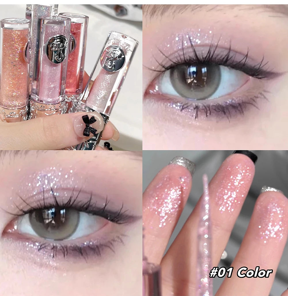 Balletism Liquid Eyeshadow Liquid Fine Shimmer High Light Eyeshadow delicate, everything with influencer