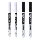 Fine tip permanent Paint Marker Pen DIY Paint Metallic Pen Permanent Gold SILVER Marker Touch Up,School Model Painting
