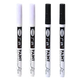 Fine tip permanent Paint Marker Pen DIY Paint Metallic Pen Permanent Gold SILVER Marker Touch Up,School Model Painting