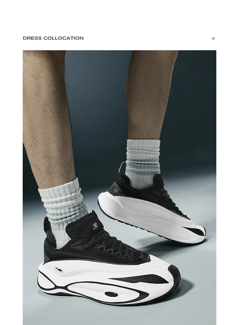 Xtep Star Fall For Men 2024 Winter Vintage Rebound Soft Leisure Durability Support Training  Sneakers 876419320004