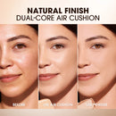 O.TWO.O 2 In 1 Air Cushion Creme Face Powder 24h Long-Lasting Oil-control Matte Soft Focus Concealer Maquiagem Pressed Powder Creme