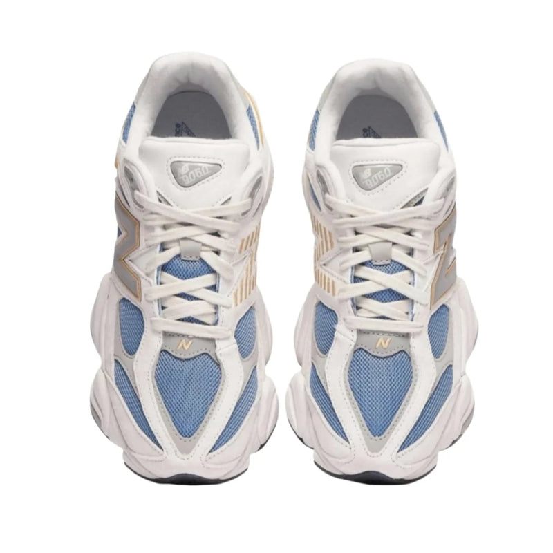 NewBalance NB 9060 Men's and Women's Casual Shoes Fashion Breathable Walking Mesh Flat Shoes Sneakers White Female Footwear