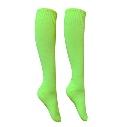 1 Pair Outdoor Sports Soccer Socks Men Women Rugby Breathable Football Socks Knee Volleyball Baseball Hockey Adult Long Socks