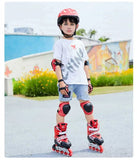 Factory Cheap Price Hot Selling in Stock Boys and Girls Skating Shoe Kids Inline Roller Quad Skates