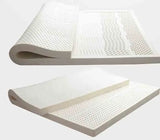Natural Latex Mattress Topper Natural Rubber Mattress Home Dormitory Soft Cushion Mat Queen Size Medium Firmness Bed Pad Durable