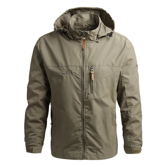 Chaqueta cortavientos de otoño para hombre, chaqueta cortavientos de gran tamaño para hombre, abrigo de primavera para hombre, chaquetas de camping para hombre, ropa de trabajo para hombre
