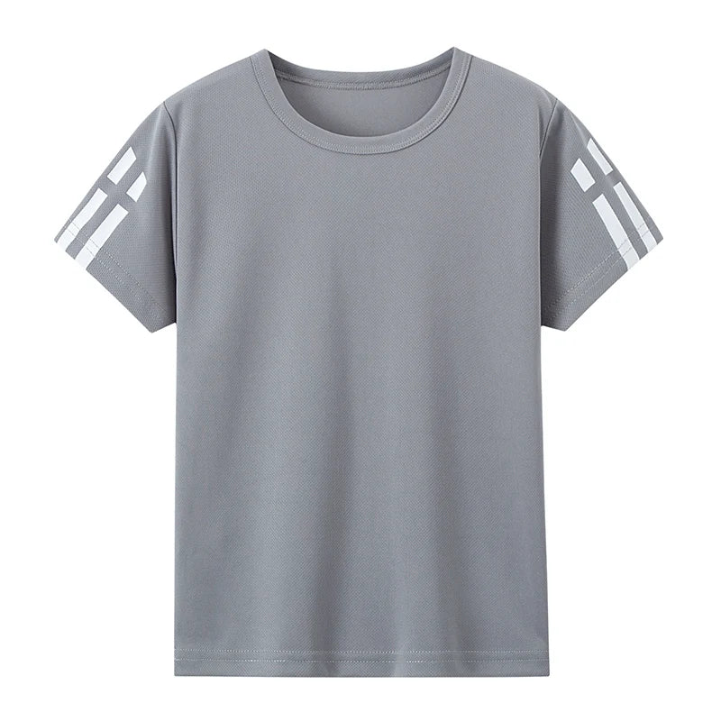 Children's quick-drying sports long sleeve T-shirt comfortable and fashionable sports running basketball football cycling T-shir