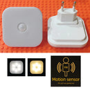 Night Light Motion Sensor With LED Light EU Plug Lamps Children'S Night Light Wireless Night Lamp For Bedside Table Bedroom