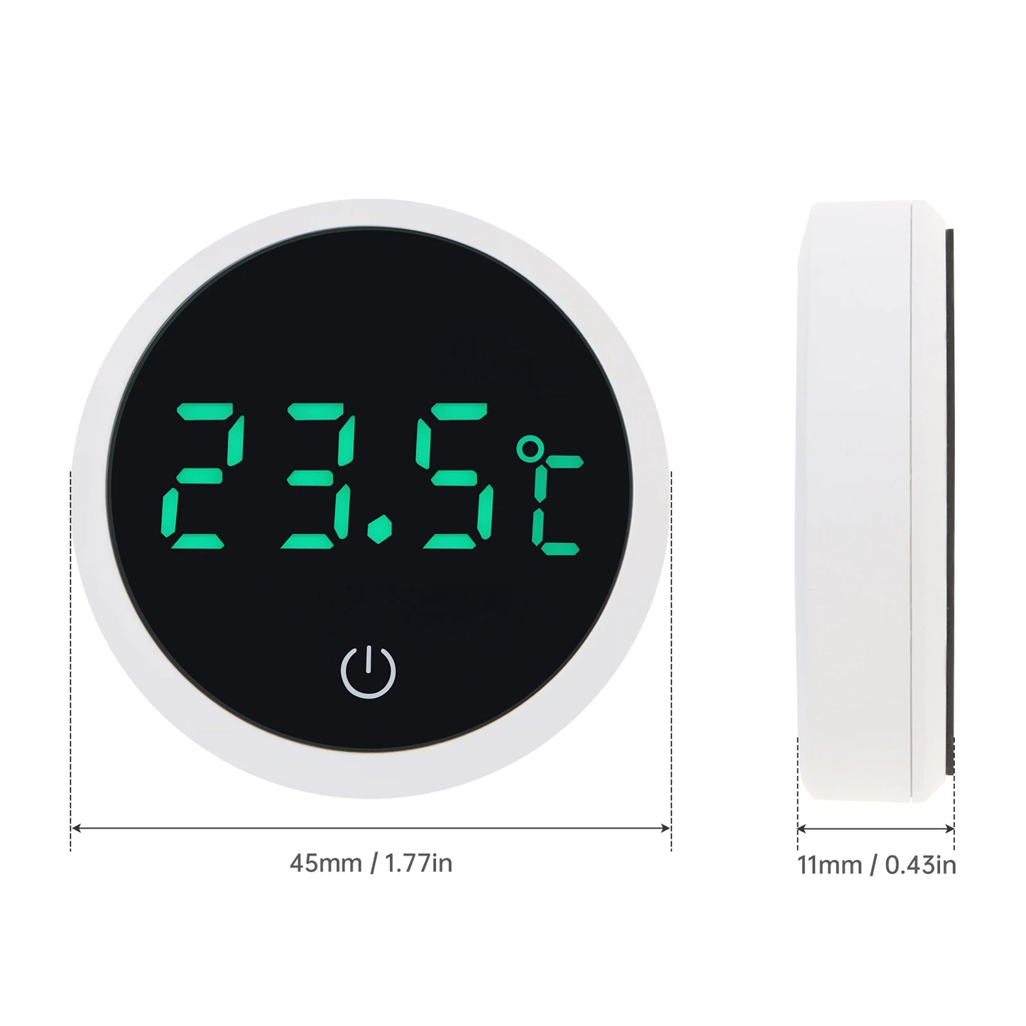 Termómetro digital inalámbrico para acuario con pantalla LED, control electrónico de temperatura del agua del tanque de peces, medidor de temperatura
